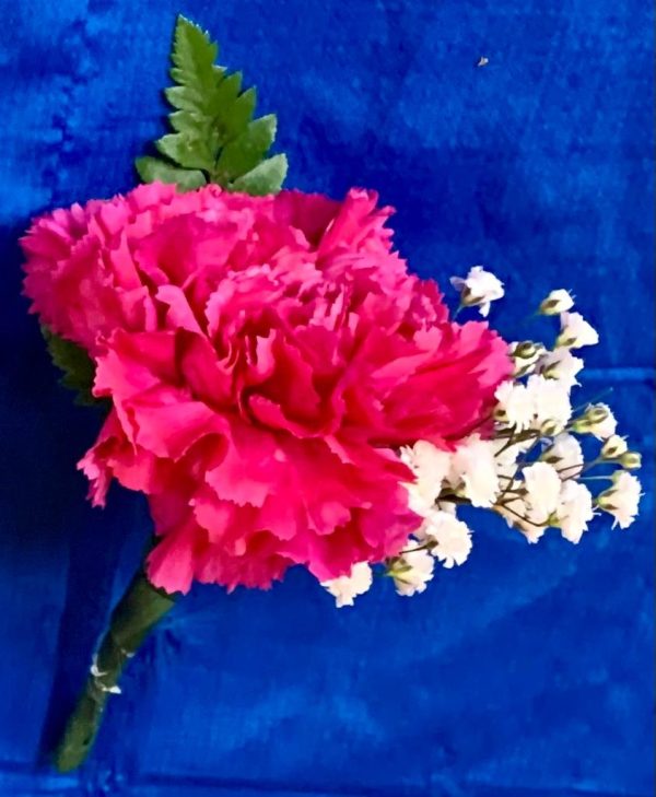 Pink Carnation Boutonniere
